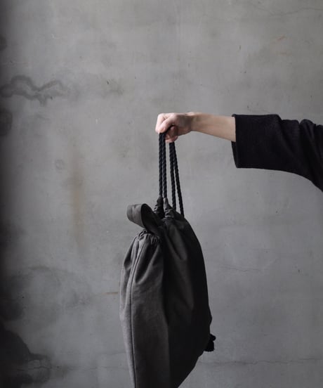 cavane キャヴァネ / Rope sack cotton & linen100バッグ/ ca-25169