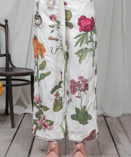 ALEKSANDR MANAMISアレクサンダーマナミ/ GRAND FLEUR SUMMER PANT - GRAND FLEURパンツ / am-24013