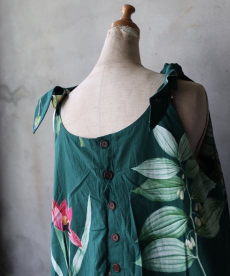 ALEKSANDR MANAMISアレクサンダーマナミ/ JARDIN VERT JUMPSUITジャンプスーツ/ am-25000