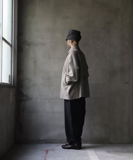 Dulcamara ドゥルカマラ / MixフラノトレンチショートCT UNISEX / dl-22042(D222-C240)