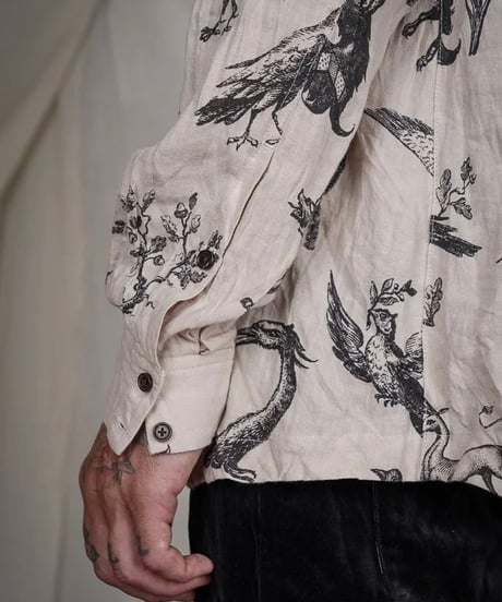 U様_ALEKSANDR MANAMISアレクサンダーマナミ/ NOIR NOIR CLASSIC SHIRTシャツ / am-26004