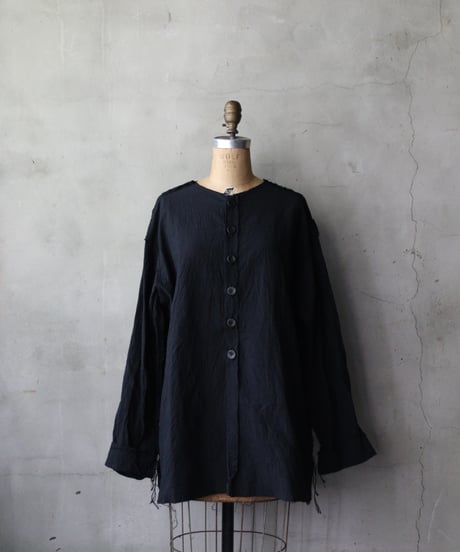 Cavalier Meiko Takahashi / Cave collarless shirt#79 / Me-25008