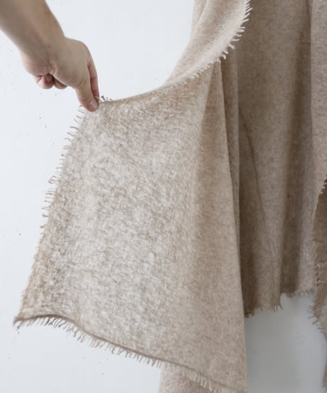 JANE CARR ジェーン・カー / cashmere shawlカシミヤ / jan-18002