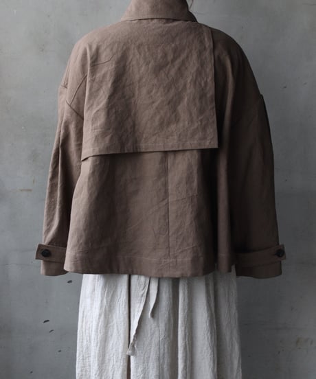 cavane キャヴァネ / Short trench JKショートトレンチ / ca-26015