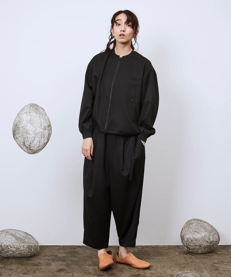 Dulcamara よそいきタックワイドパンツ Dulcamara (ドゥルカマラ) よそいきタックワイドPT