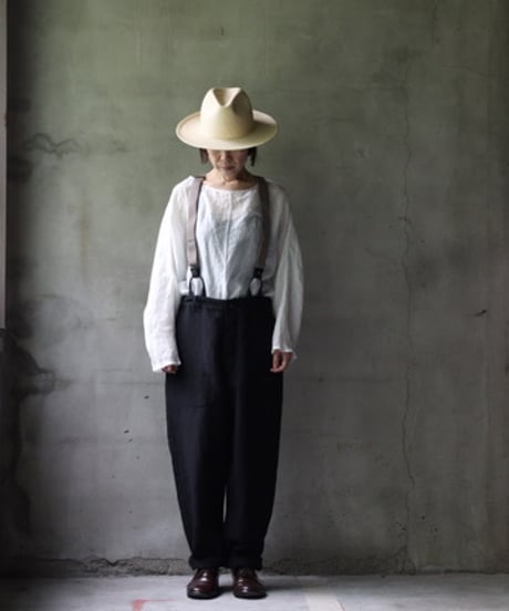 cavane キャヴァネ / Over-pants with suspenderパンツ / ca-25069