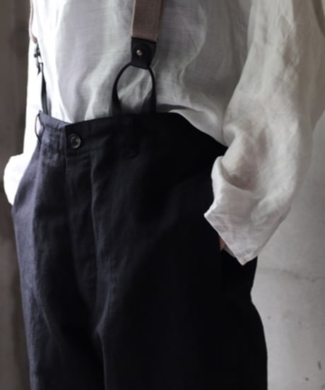 cavane キャヴァネ / Over-pants with suspenderパンツ / ca-25069