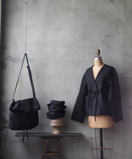 der antagonist デ アンタゴニスト / Potter Jacket linen100ジャケット/ J76BLSC26