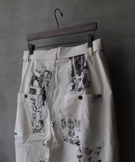 ALEKSANDR MANAMISアレクサンダーマナミ/ LES CREATURES SUMMER PANTトラウザーズ / am-25009