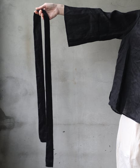 cavane キャヴァネ /Pull Over blouse with beltブラウス / ca-24042
