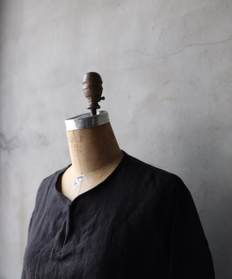 klauseクロイゼ / 天日干し綾Twill Linen C.S.P.O Shirt / kla-26023