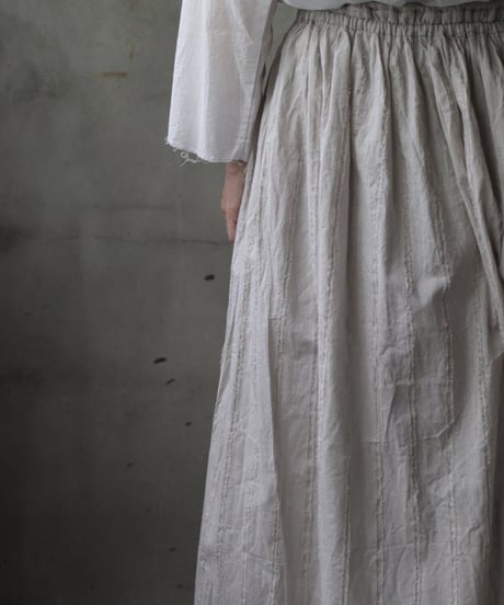 cavane キャヴァネ / Gatehered Petti Skirt Cotton100スカート/ca-25140
