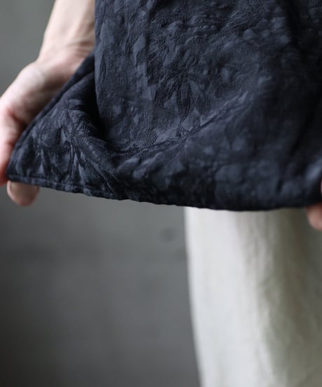 cavane キャヴァネ / Tunic half-sleeve Jacquardシャツ / ca-25079