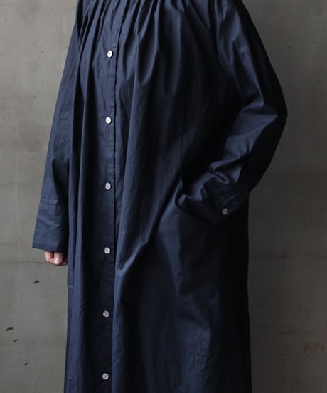 cavane キャヴァネ / Organic cotton Gathered-Dressワンピース / ca-25760