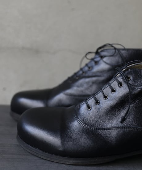 TATAROU with cavane limited shoes / Balmoral Ankle Shoes Horse leather靴 /  Tat-26002