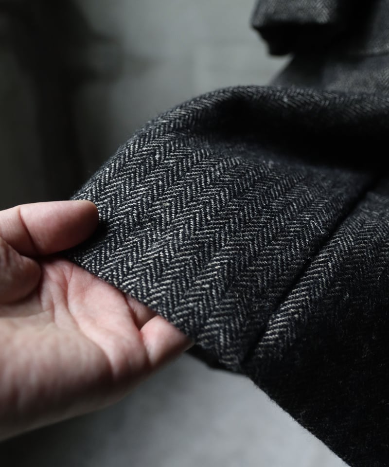 KLASICA SAULT クラシカ ヘリンボーン コート KLASICA】これが洋服の醍醐味だよな -KLASICA2022AW新作アイテムのご