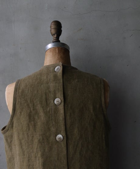der antagonist デ アンタゴニスト / Garden Shirt linen100シャツ/ S36BLFG26