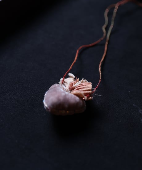 Antonia Rossi (Antomoon)/ Embroidered Heart Necklaceネックレス / An-25043
