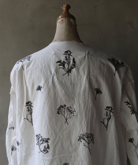 Cavalier Meiko Takahashi / Collarless garden shirt #39/ Me-23007
