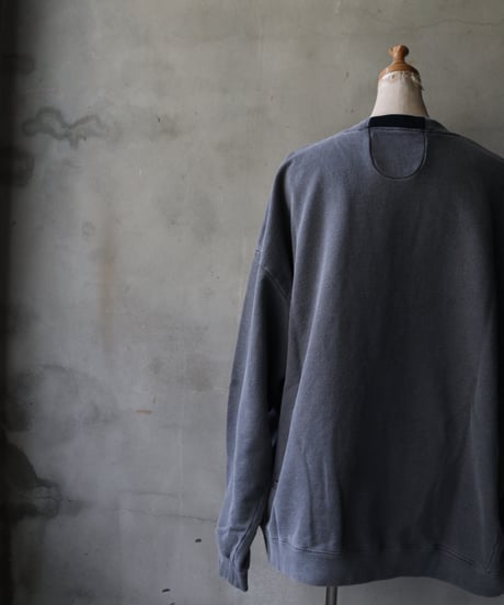 Dulcamara ドゥルカマラ /ピグメントSWカラーネップトレーナーUNISEX / dl-25006(D125-T1085)