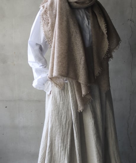 JANE CARR ジェーン・カー / cashmere shawlカシミヤ / jan-18002