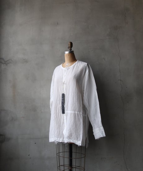 KLASICA クラシカ / Collarles Split Raglan Shirts "SH-044"シャツ / kl-26014