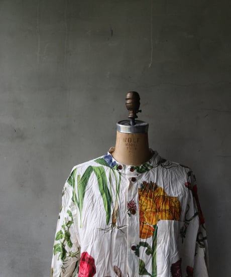 ALEKSANDR MANAMISアレクサンダーマナミ/ GILBERTS GRAND FLEUR SHIRT - GRAND FLEURシャツ / am-24014