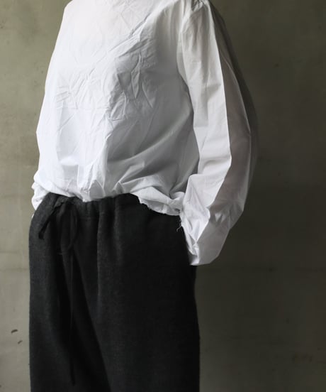 SCHA シャー/ Boat Neck Long Sleeve Top " OE " / Sc-22018 ( Art#1591)