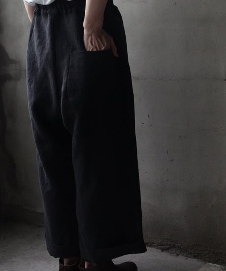 der antagonist デ アンタゴニスト / Trousers Linen100パンツ/ P13HBLSC25