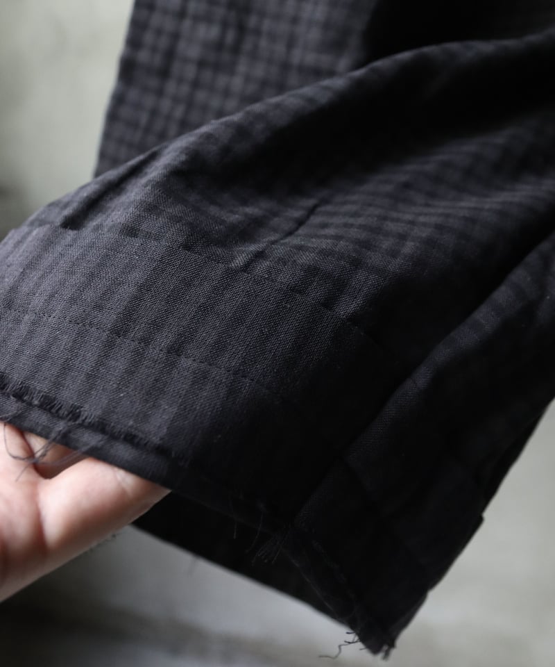 ALEKSANDR MANAMISアレクサンダーマナミ/ CHECKED AND STRIPE