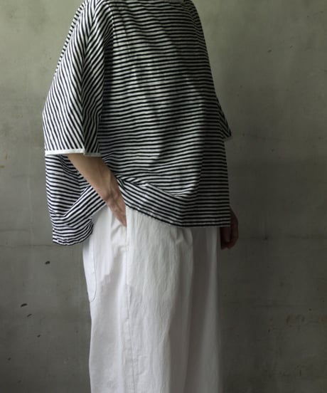 cavane キャヴァネ / Tunic half-sleeve Cotton/Linen100シャツ / ca-25080R