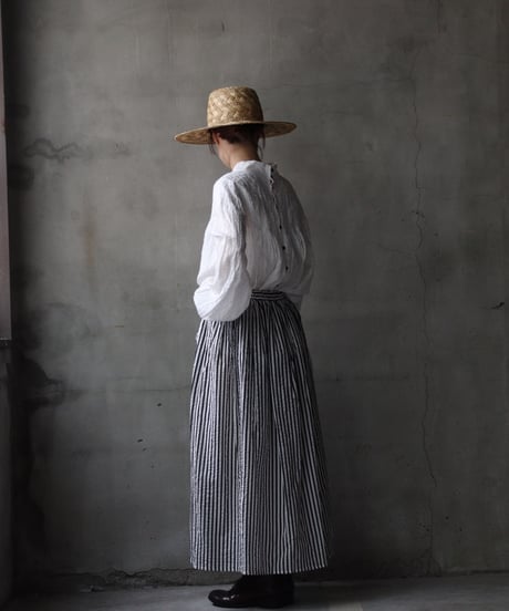 cavane キャヴァネ / Gatehered Petti Skirt Cotton100スカート/ ca-26052