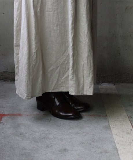 cavane キャヴァネ / Over Tuck Linen100 Dressワンピース / ca-25100