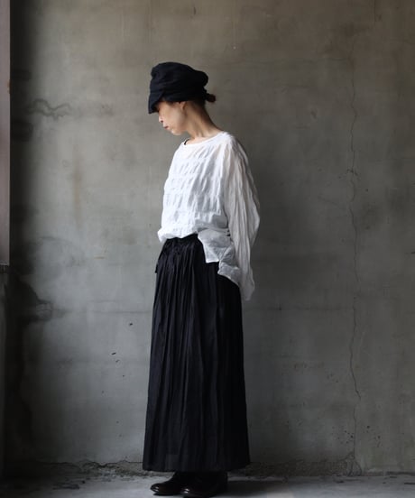 cavane キャヴァネ / Tunic long-sleeve cotton100シャツ / ca-26026