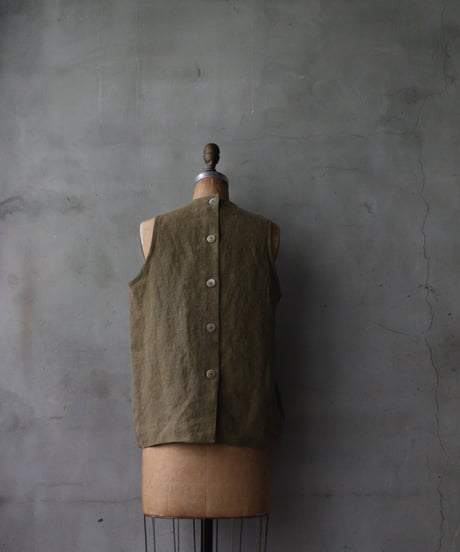 der antagonist デ アンタゴニスト / Garden Shirt linen100シャツ/ S36BLFG26