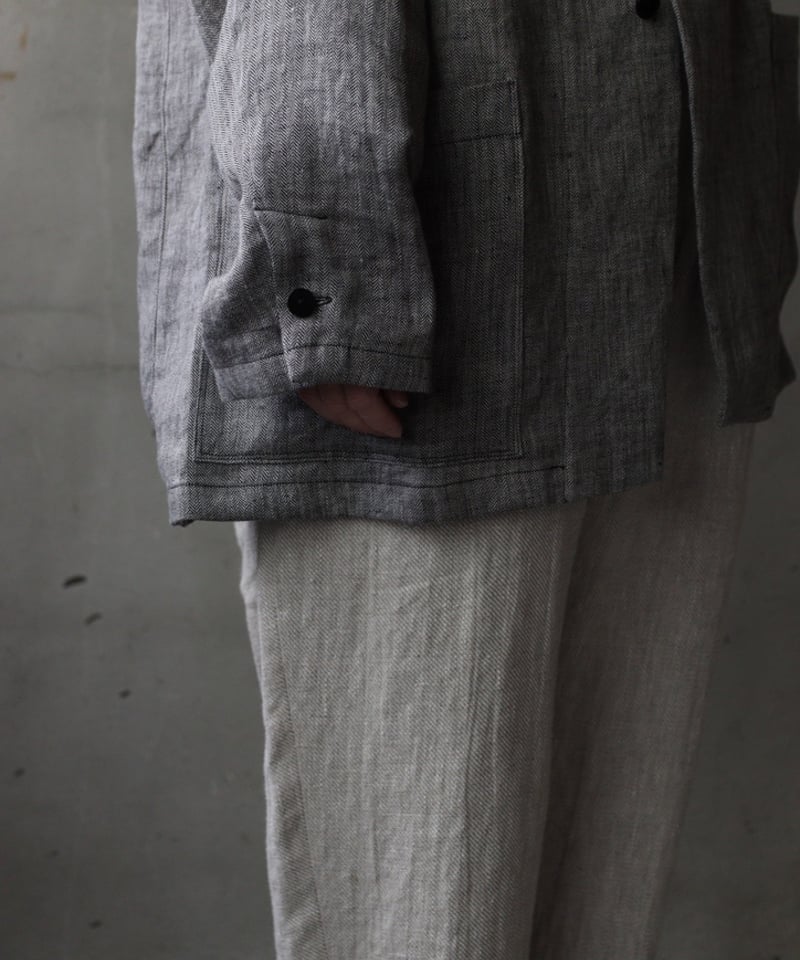 klause ベラルーシリネン ジャケット klauseクロイゼ / Belarus Linen