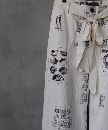 ALEKSANDR MANAMISアレクサンダーマナミ/ LES CREATURES SUMMER PANTトラウザーズ / am-25009