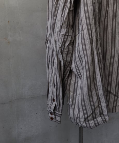 ALEKSANDR MANAMISアレクサンダーマナミ/ 1890 TONGUE CREPE SHIRTシャツ / am-25006