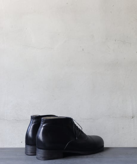 TATAROU with cavane limited shoes / Balmoral Ankle Shoes Horse leather靴 /  Tat-26002