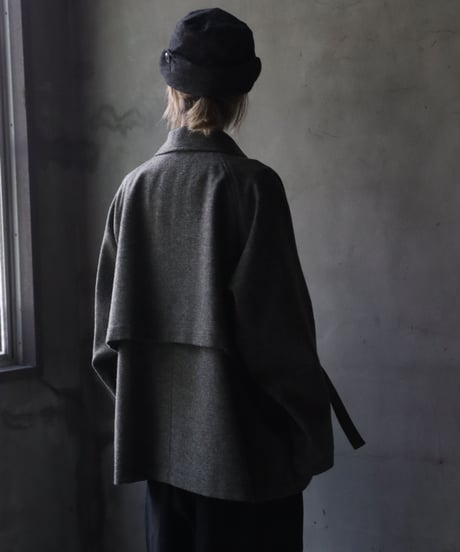 Dulcamara ドゥルカマラ / MixフラノトレンチショートCT UNISEX / dl-22041(D222-C240)