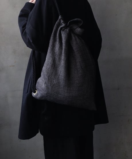 cavane キャヴァネ / Rope sack wool100バッグ/ ca-25171
