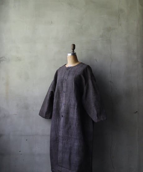 BIEK VERSTAPPEN ビーク フェルスタッペン / COAT HAND WOVEN SILKコート/ Bie-25027(CO04B-F)