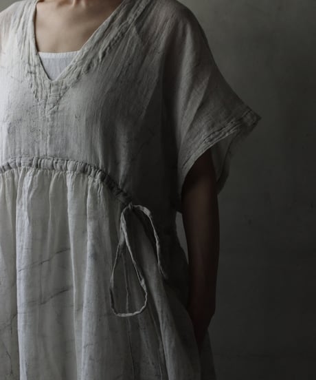 daubドーブ / HAND DYED DRESS COTTON100ワンピース / da-26011(AB57/T117)