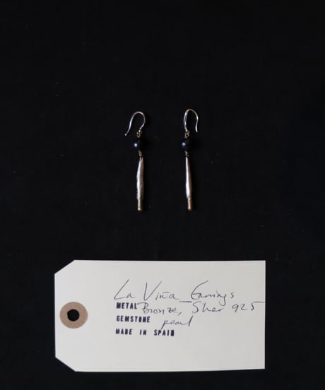 Atelier Inscrire アトリエ インスクリール / COSTUME JEWELLERY LA VINA EARRINGS / At-25027