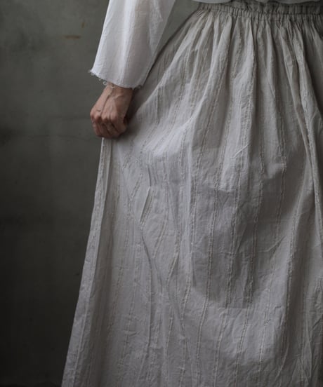 cavane キャヴァネ / Gatehered Petti Skirt Cotton100スカート/ca-25140