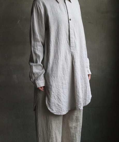 cavane キャヴァネ / Chemise Maison With Col Linen&Cottonシャツ / ca-24236