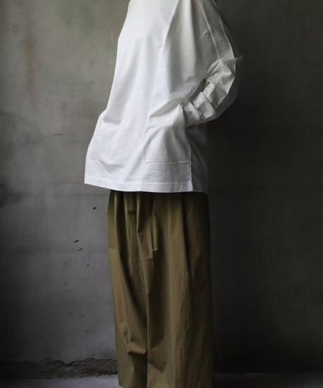 Dulcamara ドゥルカマラ /  ヨークスリーブ ロンT UNISEX / dl-22026(D222-T1054)
