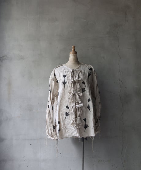 Cavalier Meiko Takahashi / Garden tie rope shirt #46/ Me-23009