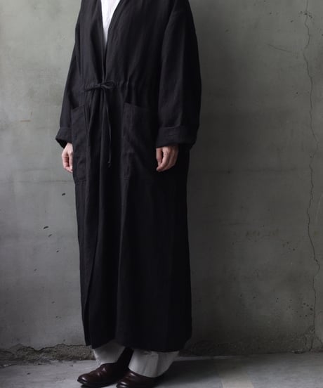 klauseクロイゼ / 天日干しGown Long Linen / kla-26018