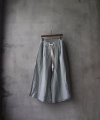 der antagonist デ アンタゴニスト / Wide Sailor Pants linen100パンツ/ P22HBLCE25/26